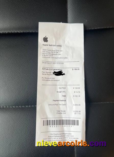 Apple company payment check